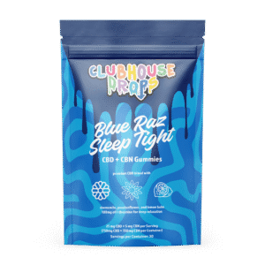 Blue Raz Sleep Tight CBD + CBN Gummies